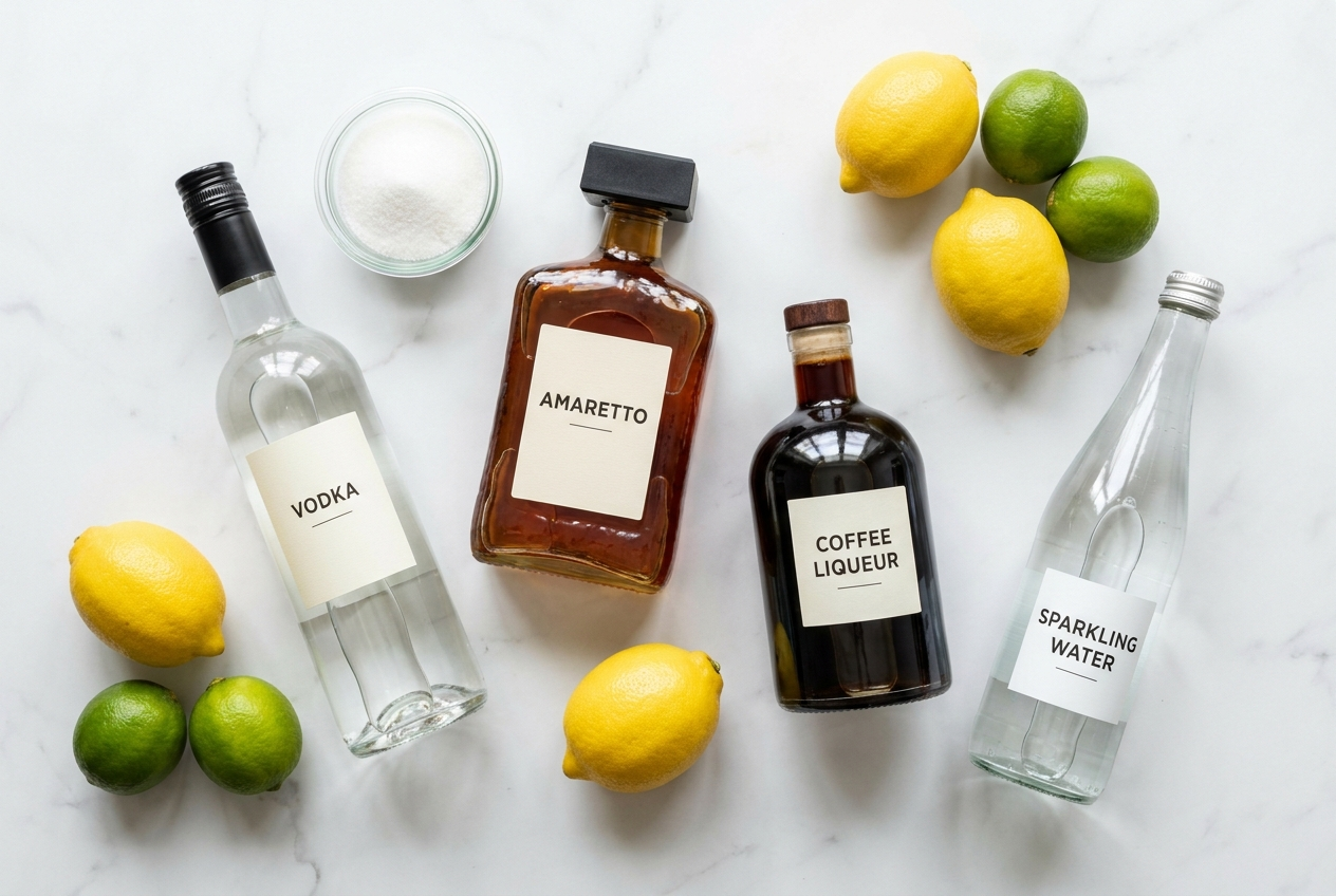 Fest & Shot ingredienser fra dansk supermarked