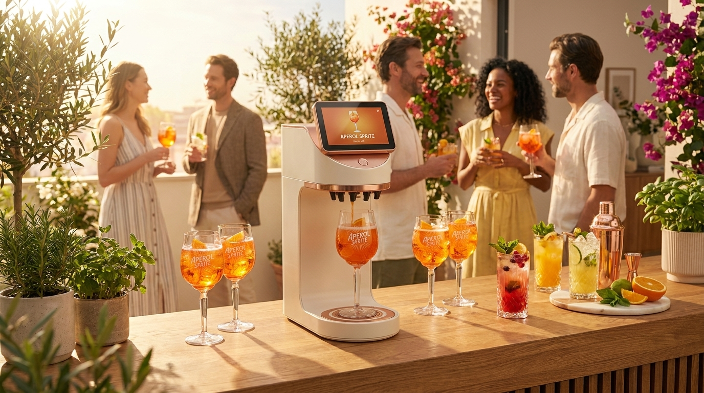 Mixaflow cocktailmaskine til sommer og terrasse
