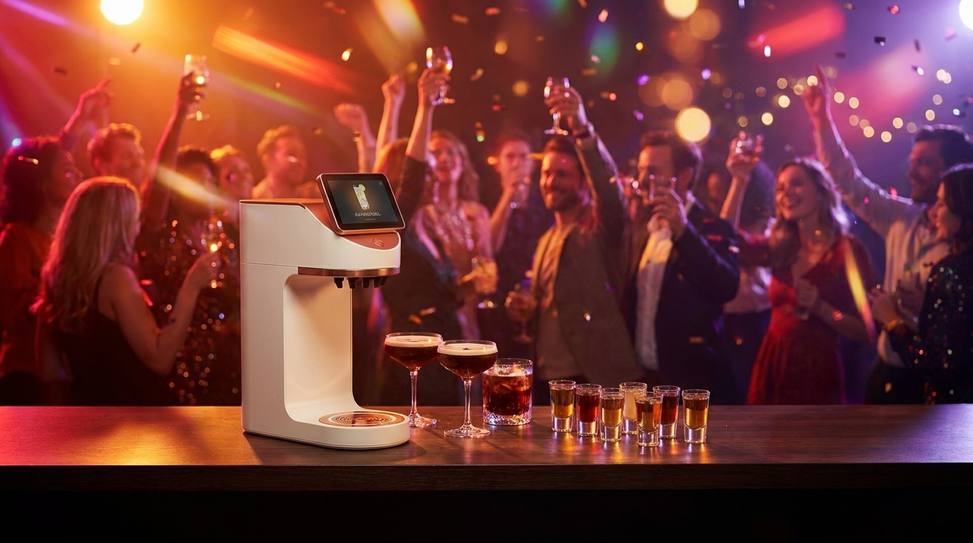 Mixaflow cocktailmaskine til fest og shots
