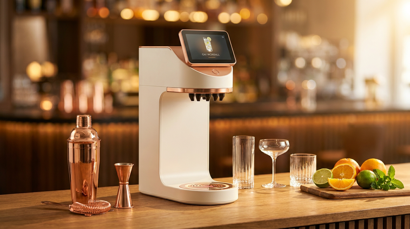 Lej Mixaflow cocktailmaskine med udstyr