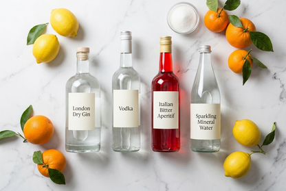 Aperitivo ingredienser fra dansk supermarked